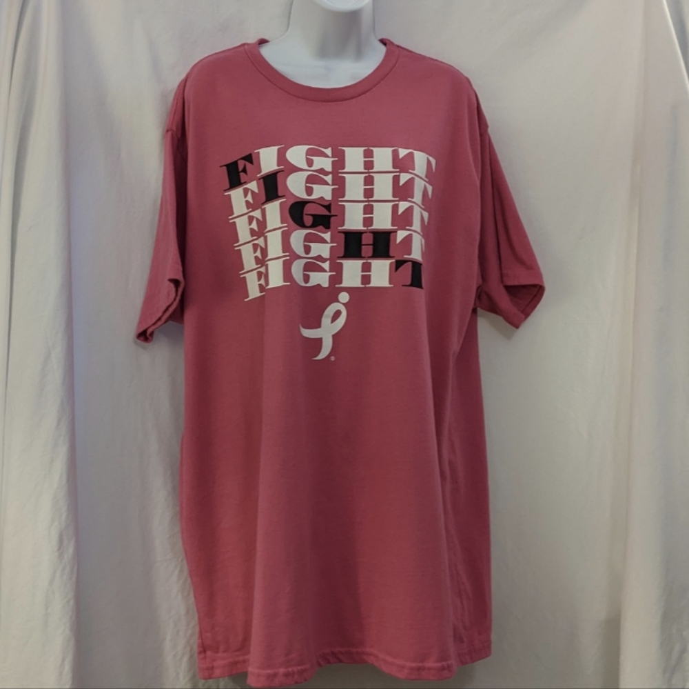 Women's Susan G. Komen Pink "Fight" Shirt, 2X